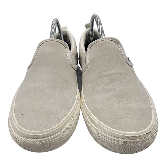 Vans x Public Skate Slip On Mens 8 White Skateboarding Shoes Out The Public Eye main image 7